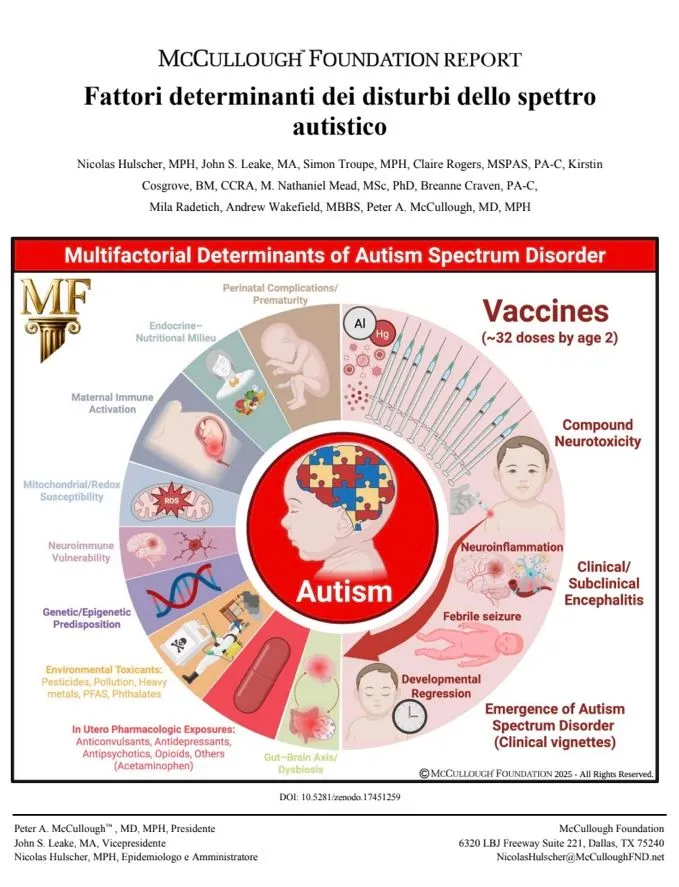 Meta-analisi USA: i vaccini pediatrici, fattore chiave dell'autismo