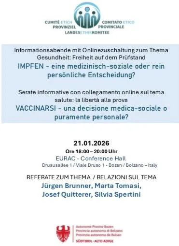 Landesethikkomitee: Impf-Propaganda statt objektiver Information